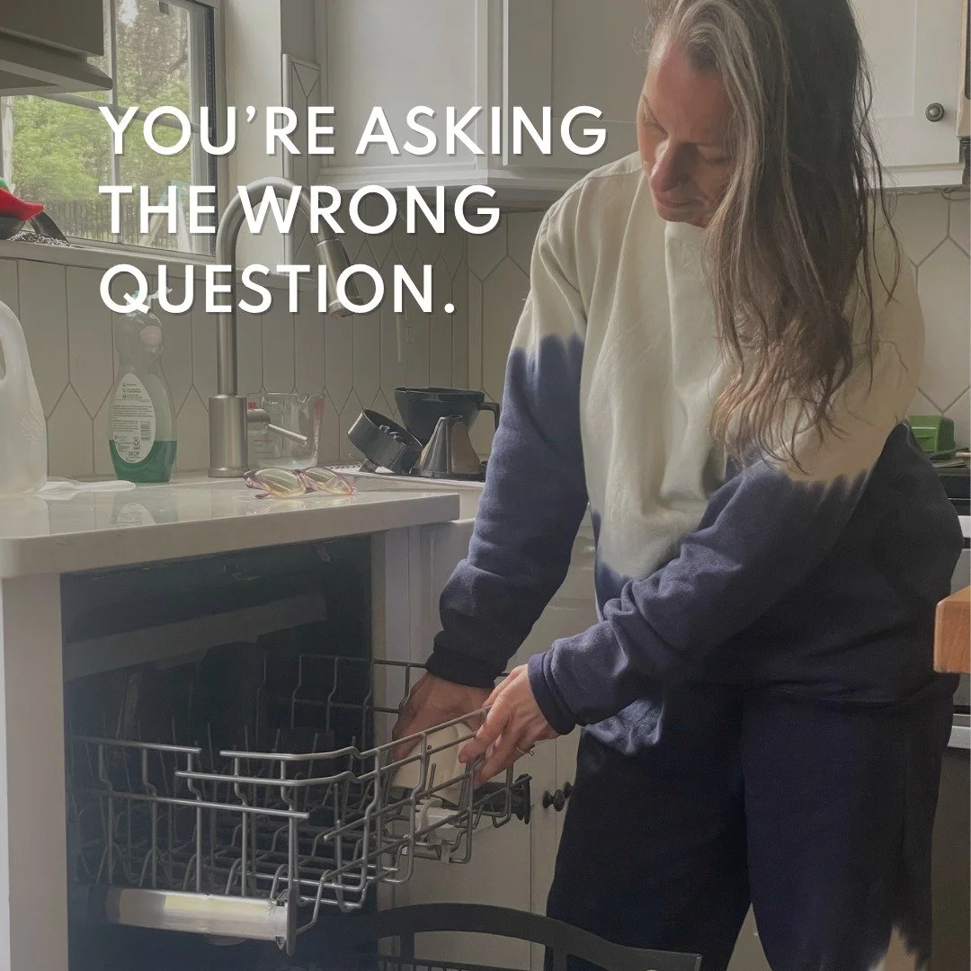 You&rsquo;re not stuck because you don&rsquo;t understand yourself. You&rsquo;re stuck because you keep asking &ldquo;why&rdquo; instead of deciding what to do next.

Ask yourself:

What am I doing instead?
What&rsquo;s the smallest version?
When wil