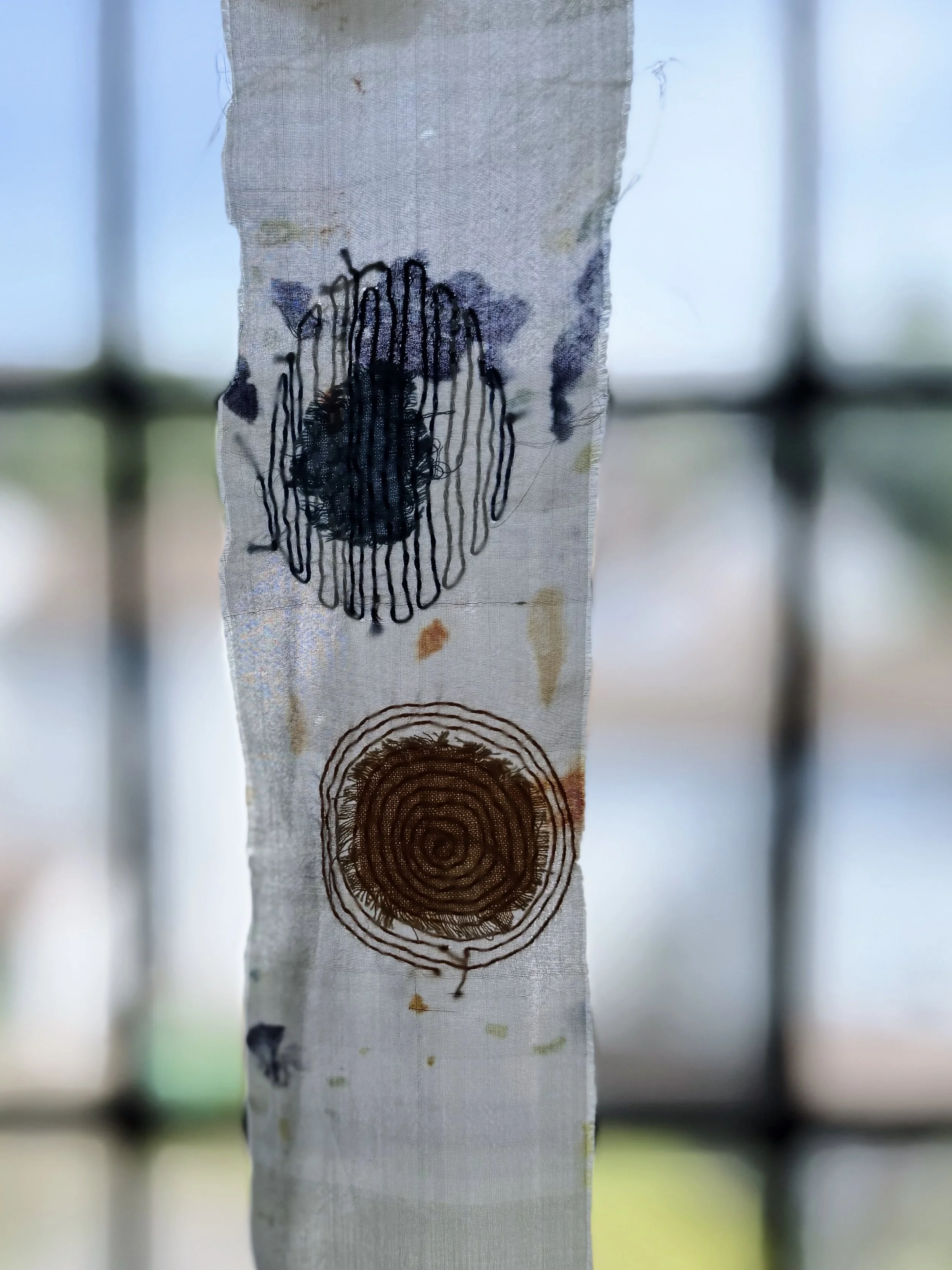 slow stitching meditation scroll workshop