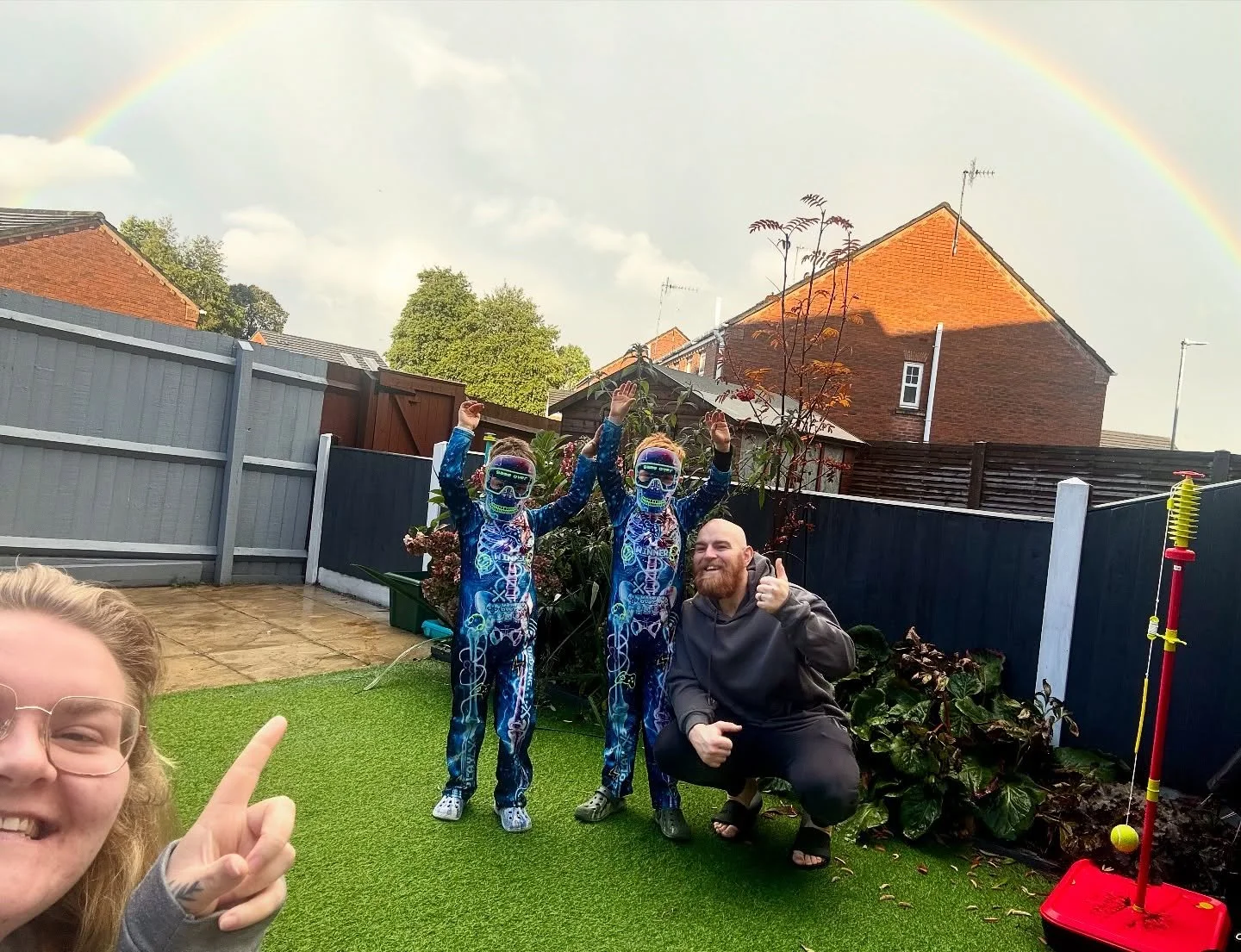 Hey lovelies 👋 It&rsquo;s been a minute!
Half term + a chest infection = a slower week than planned 🫣 but we still managed to find a little bit of magic on Halloween 🎃🌈
Archie absolutely loves rainbows, so when we spotted this gorgeous one after 