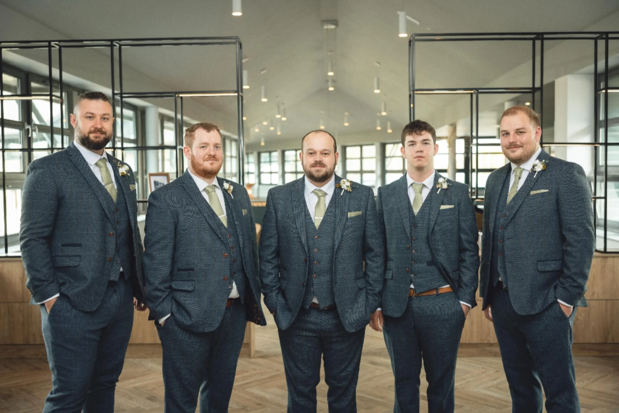 Autumn details done right 🍂
Zac and his groomsmen looked so smart, finished with subtle buttonholes that tied in perfectly with the rest of the day &mdash; proof that even the smallest floral details make a big difference ✨

I love creating florals 