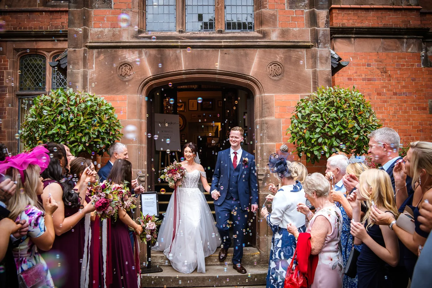 Wild Romance: A Deep Burgundy Wedding at Chester Zoo