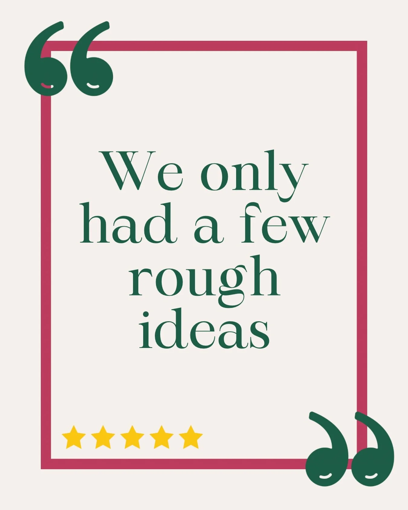 ✨ My Couples&rsquo; Kind Words ✨

&ldquo;We only had a few rough ideas&rdquo; 🤍

You don&rsquo;t need a fully formed vision. A colour palette and a feeling is more than enough.

Leanne 🌿

#StaffordshireWeddingFlorist #StaffordshireWeddings #Alterna