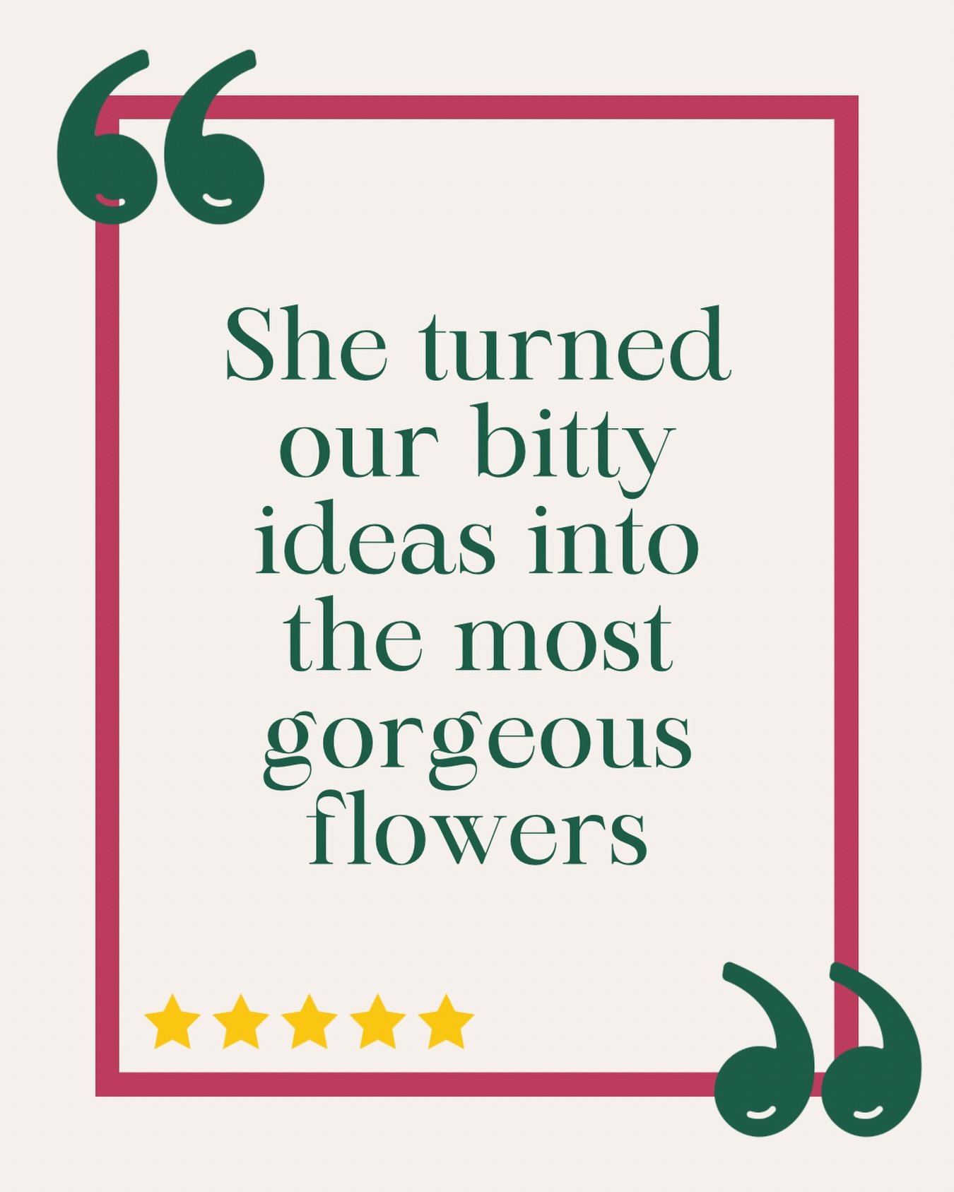 ✨ My Couples&rsquo; Kind Words ✨

&ldquo;She turned our bitty ideas into the most gorgeous flowers&rdquo; ✨

Taking the scrambled thoughts and turning them into something cohesive and beautiful? That&rsquo;s my thing.

Leanne 🌿

#StaffordshireWeddin