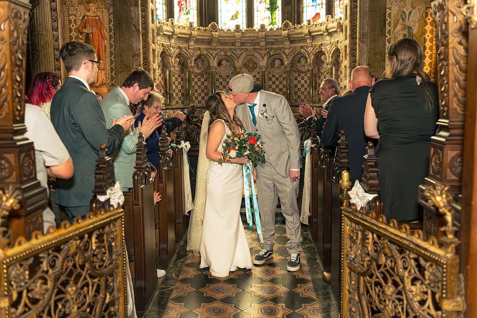 Teal Done Right: Emma &amp; Tom’s Crewe Hall Wedding