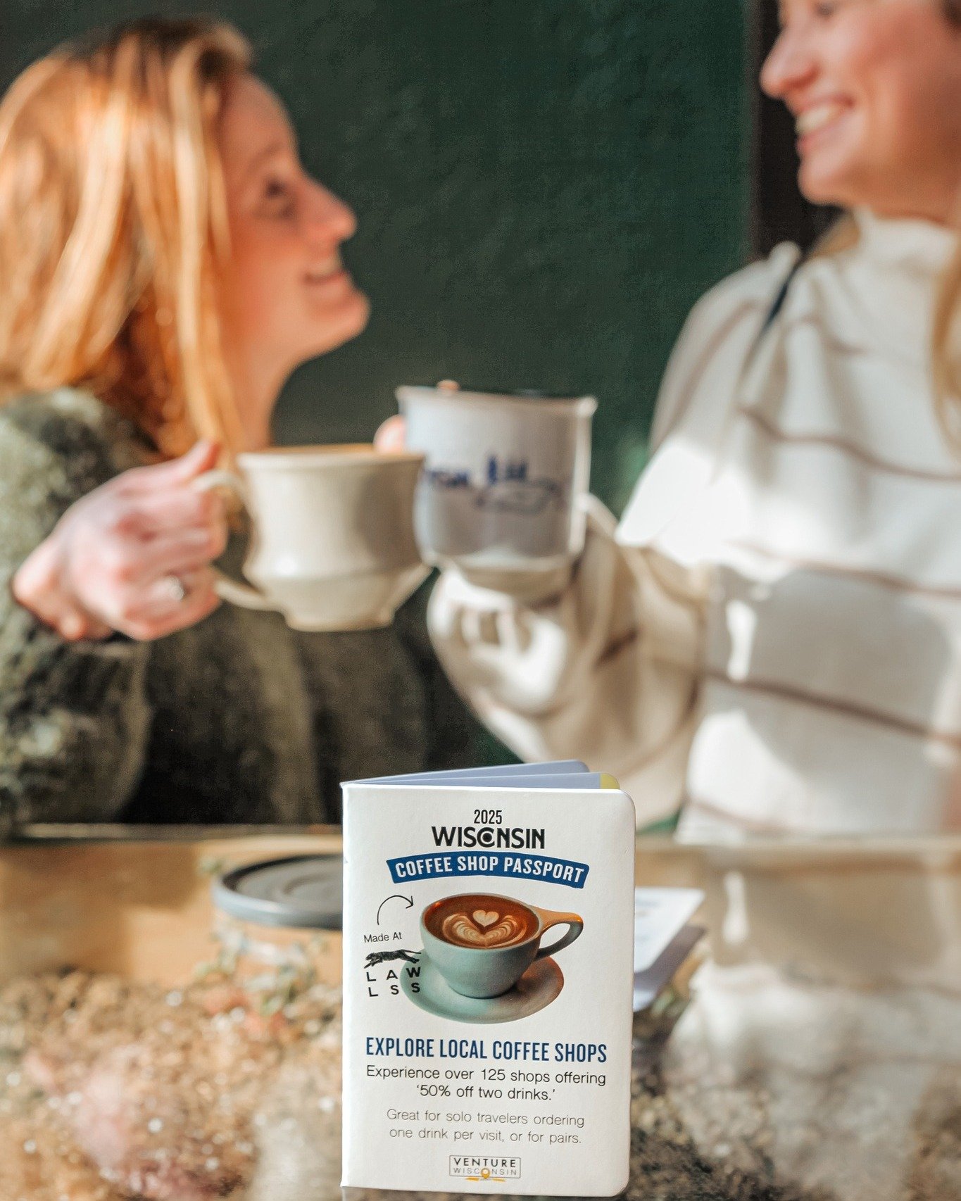 Guess what&rsquo;s coming back?!

We&rsquo;ll be selling the Venture Wisco Coffee Passport again this year at Elsewhere Market &amp; Coffee House! ☕️🌟 Your passport to explore the best coffee spots in Wisconsin, with perks and discounts along the wa