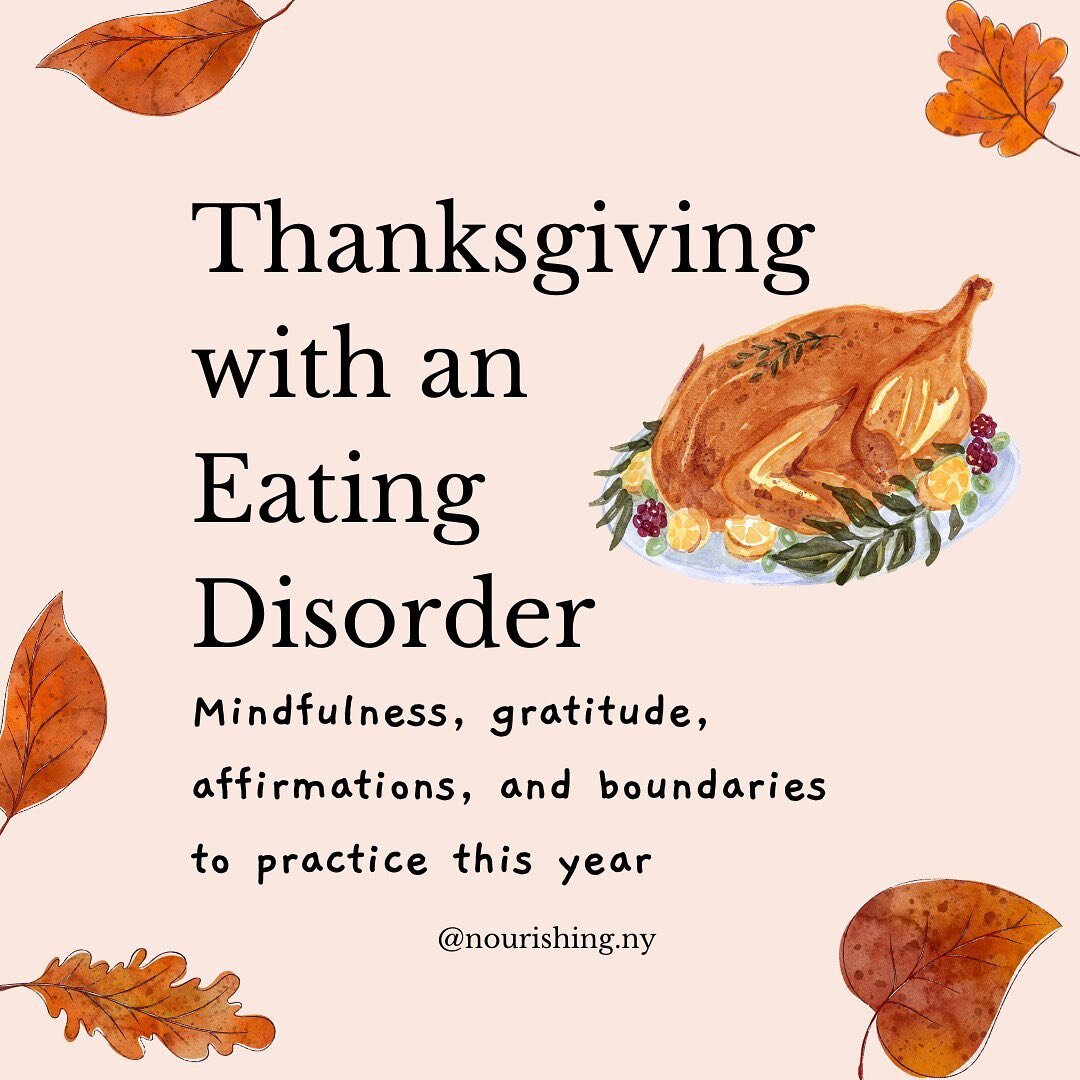 When repairing your relationship with food and your body, the most daunting time of year for many is the holidays. Whether it be a feeling of lack of control, comments from family members, or the thought of having to eat around others, applying intui