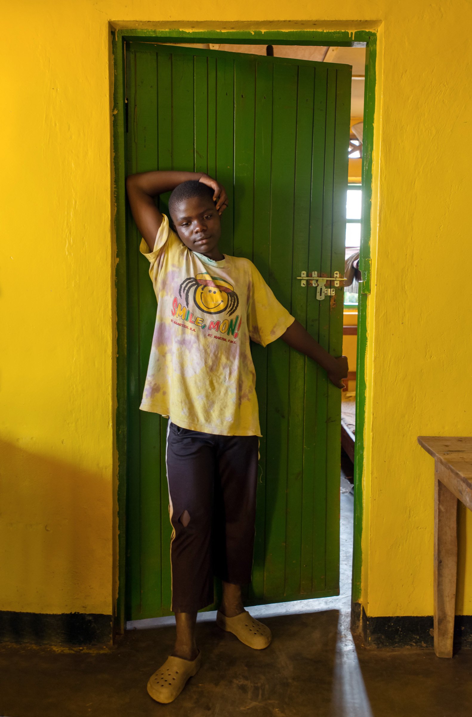 Resident at L'Esperance orphanage in the children's village of Kigarama -Bamberger