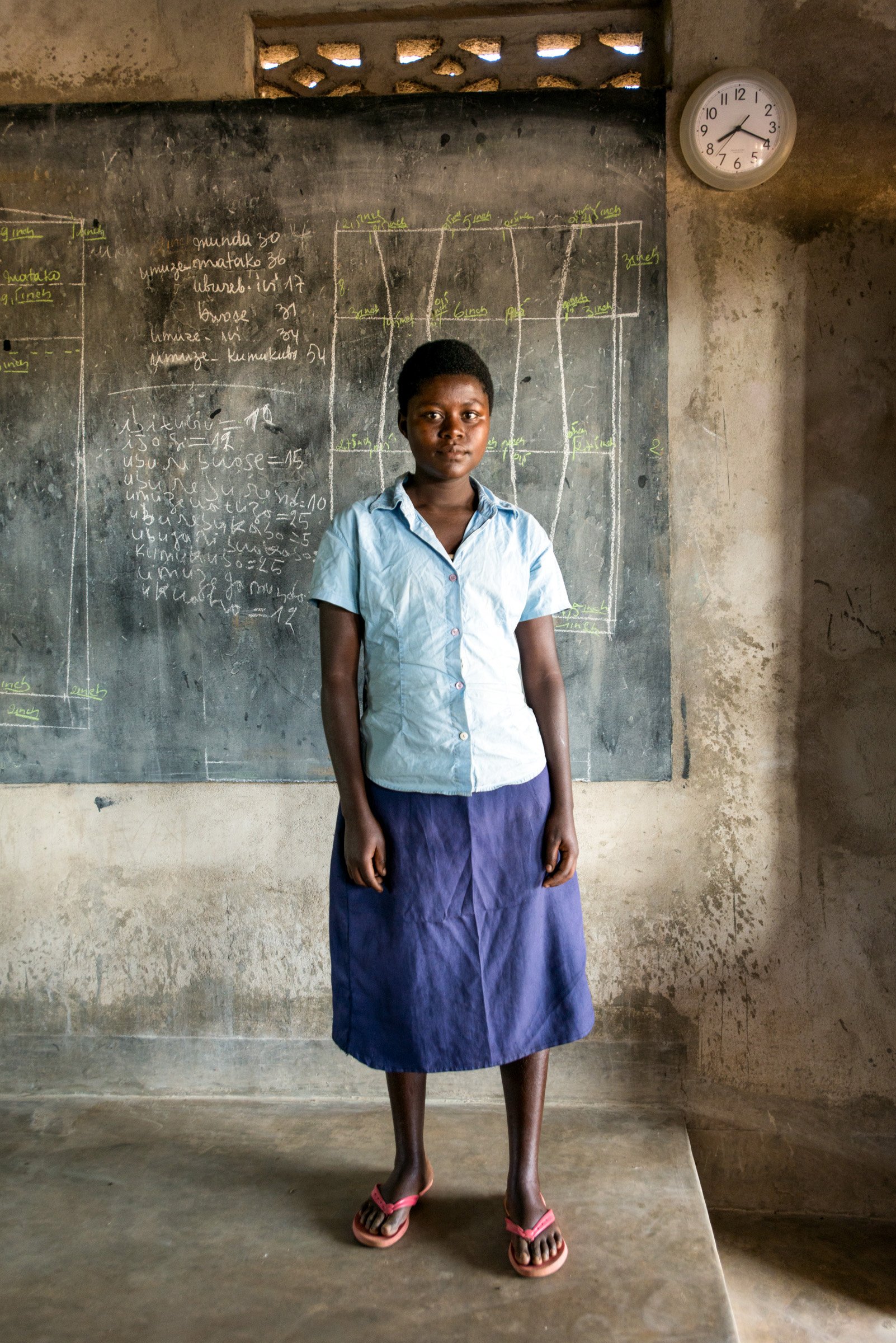 Sewing class in the children's village of Kigarama -Bamberger