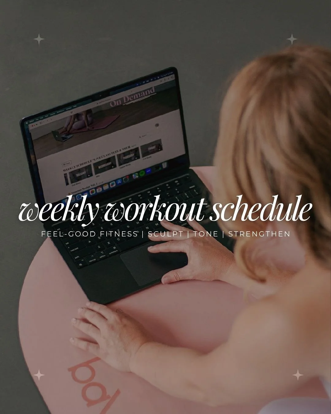 This week, we&rsquo;ve got:
💻 5 online workouts, all under 20 minutes, ready for you to log in and crush anytime, anywhere.
🩰 2 live in-studio Dance Cardio Sculpt classes in Collingwood for those who love moving with a local community.

Staying con