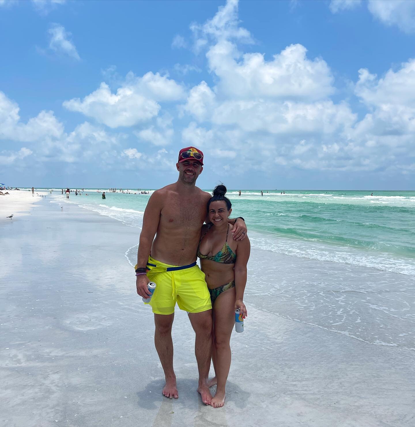 Fun fact: we (and our kids) are everything water people 🏝Lake, pool, beach&hellip;wherever there is warm weather and water we. are. THERE!! Finally got her down to Siesta Key! My little brother has some sweet stomping grounds down there, and I even 