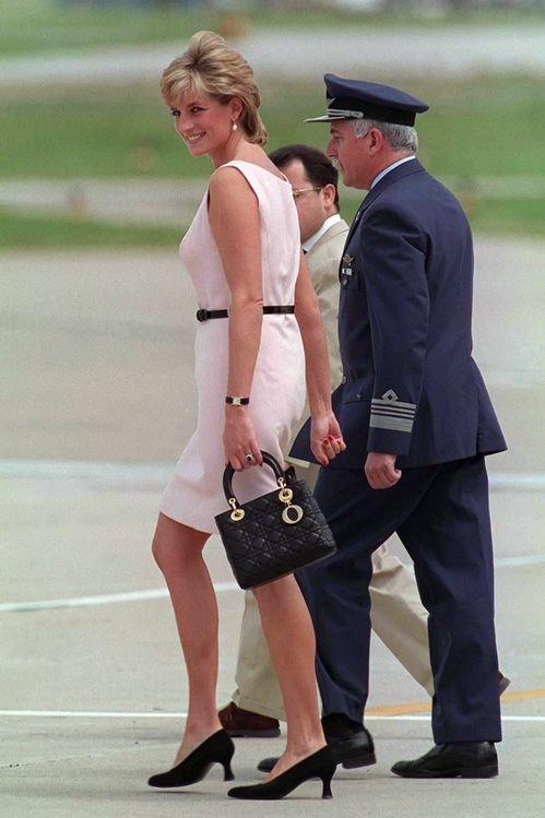 Lady Diana et son sac Lady Dior signé Dior.jpeg