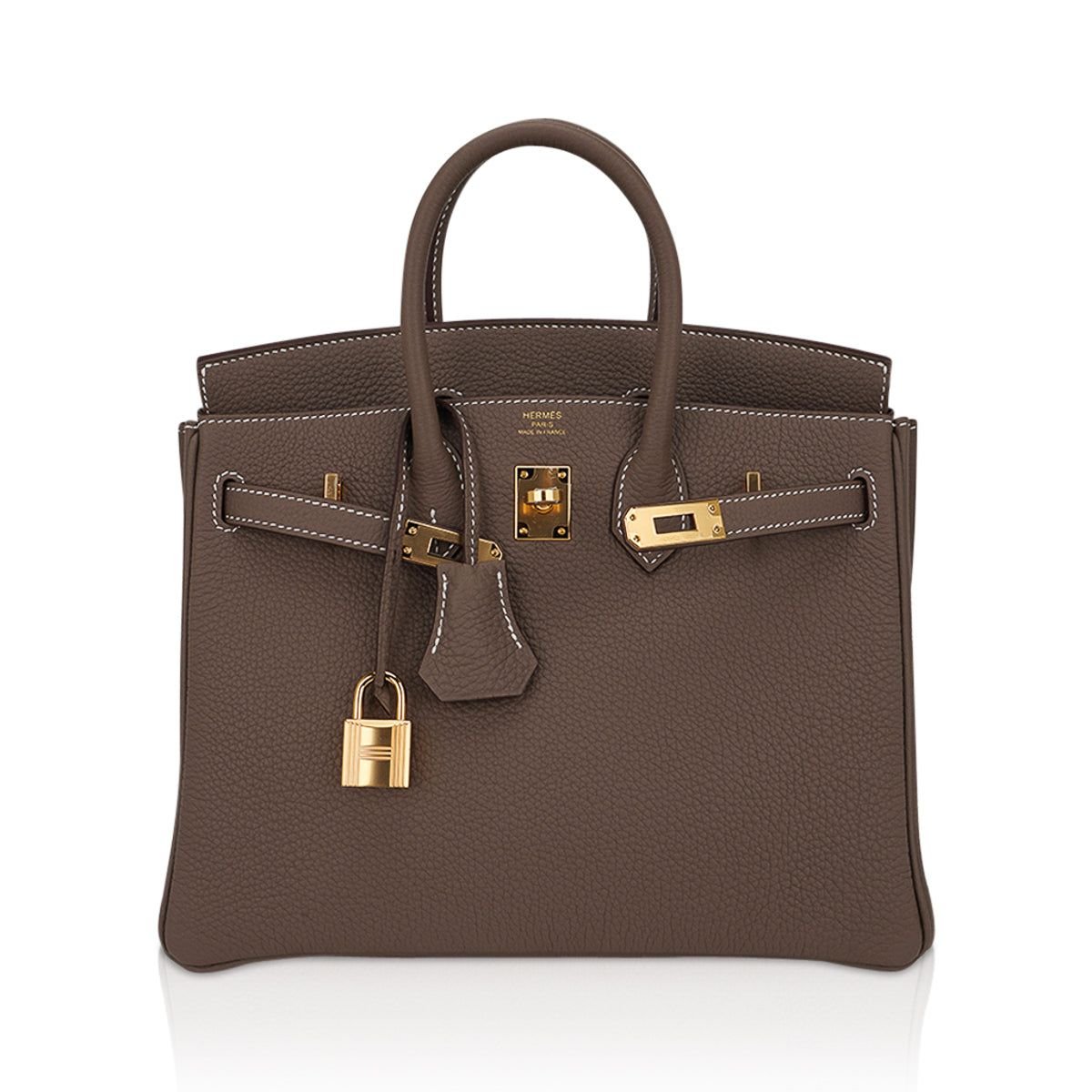 Hermes Birkin 25 Bag in Etoupe Togo Leather with Gold Hardware.jpeg