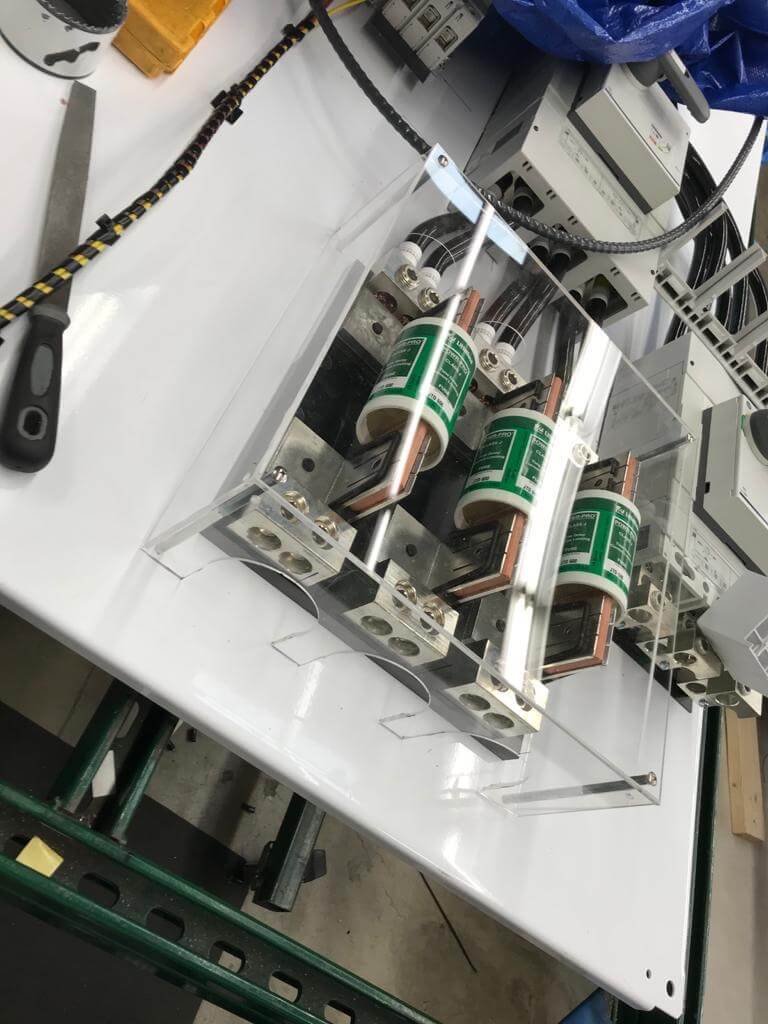 Plexiglass Plastic Fuse Box Cover