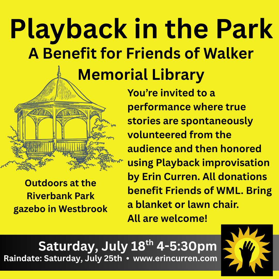 Playback in the Park 7/18