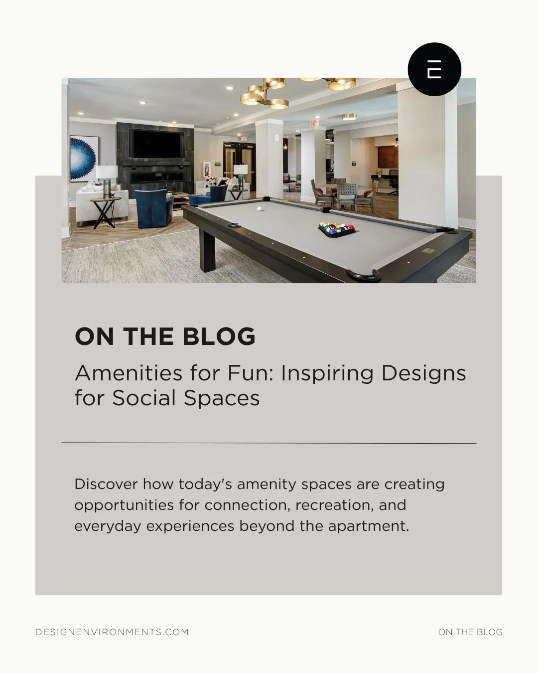 Great amenity spaces do more than just fill square footage. They give residents places to work, recharge, connect with neighbors, and spend time outside of their apartments. As communities continue to evolve, these spaces have become an integral part
