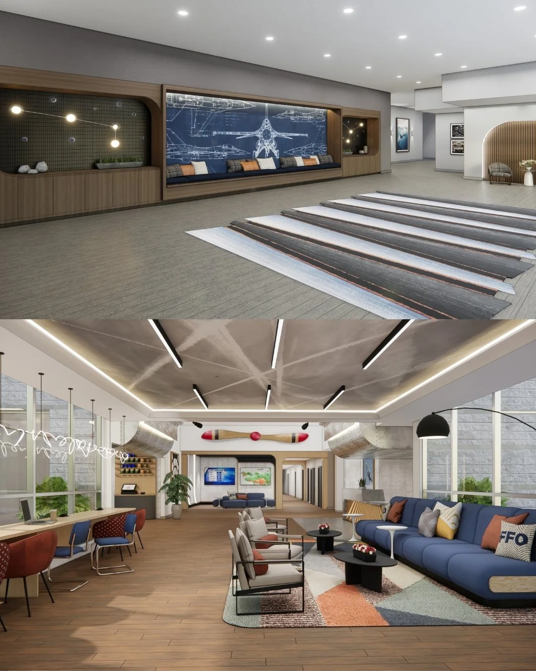 Project Flashback: Hope Hotel ✈️

Located at Wright-Patterson Air Force Base in Dayton, OH, Hope Hotel &amp; Richard C. Holbrooke Conference Center serves military personnel, business travelers, and leisure guests.

For this upcoming renovation, Desi