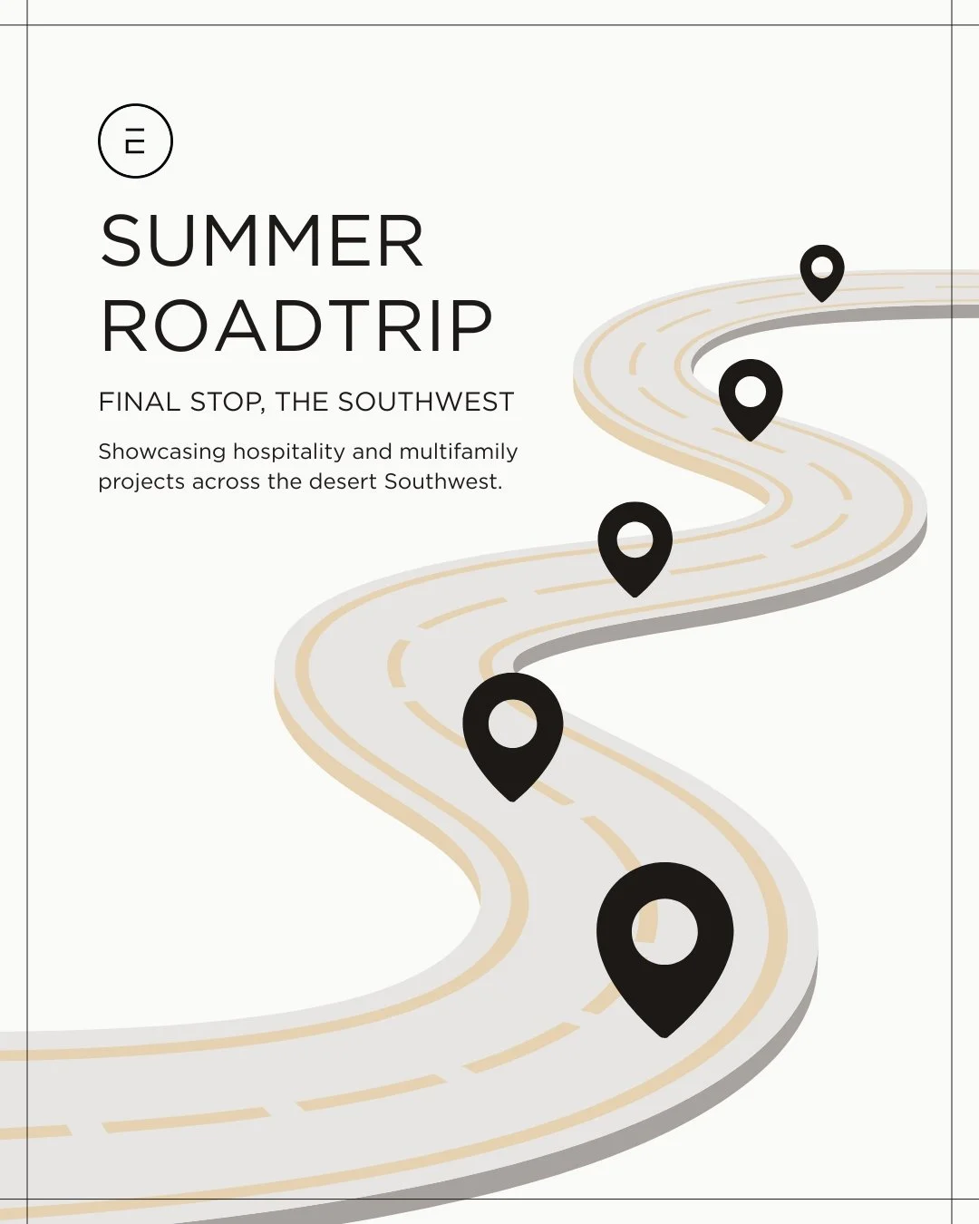 Summer Road Trip Series: Final Stop, the Southwest! ☀️

We&rsquo;re wrapping up our Summer Road Trip Series in the Southwest, where we&rsquo;ve had the opportunity to work on hospitality and multifamily communities across Arizona, Nevada, and Califor
