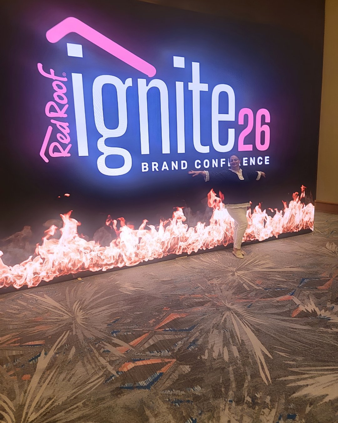 Things are heating up at #RedRoofIgnite! 🔥

Design Environments is proud to be a Bronze Sponsor of this year&rsquo;s brand conference in Hollywood, FL.

Lula, Soni, and Jay have been enjoying a great few great days connecting with Red Roof owners an