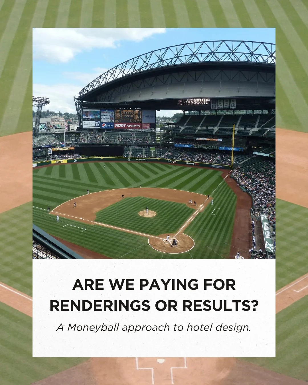 What can hotel design learn from Moneyball? ⚾

As Tampa and Milwaukee take the field on baseball&rsquo;s biggest stage, it&rsquo;s a fitting time to look at how we keep score.

In Moneyball, the Oakland A's didn't win by spending more. They won by no