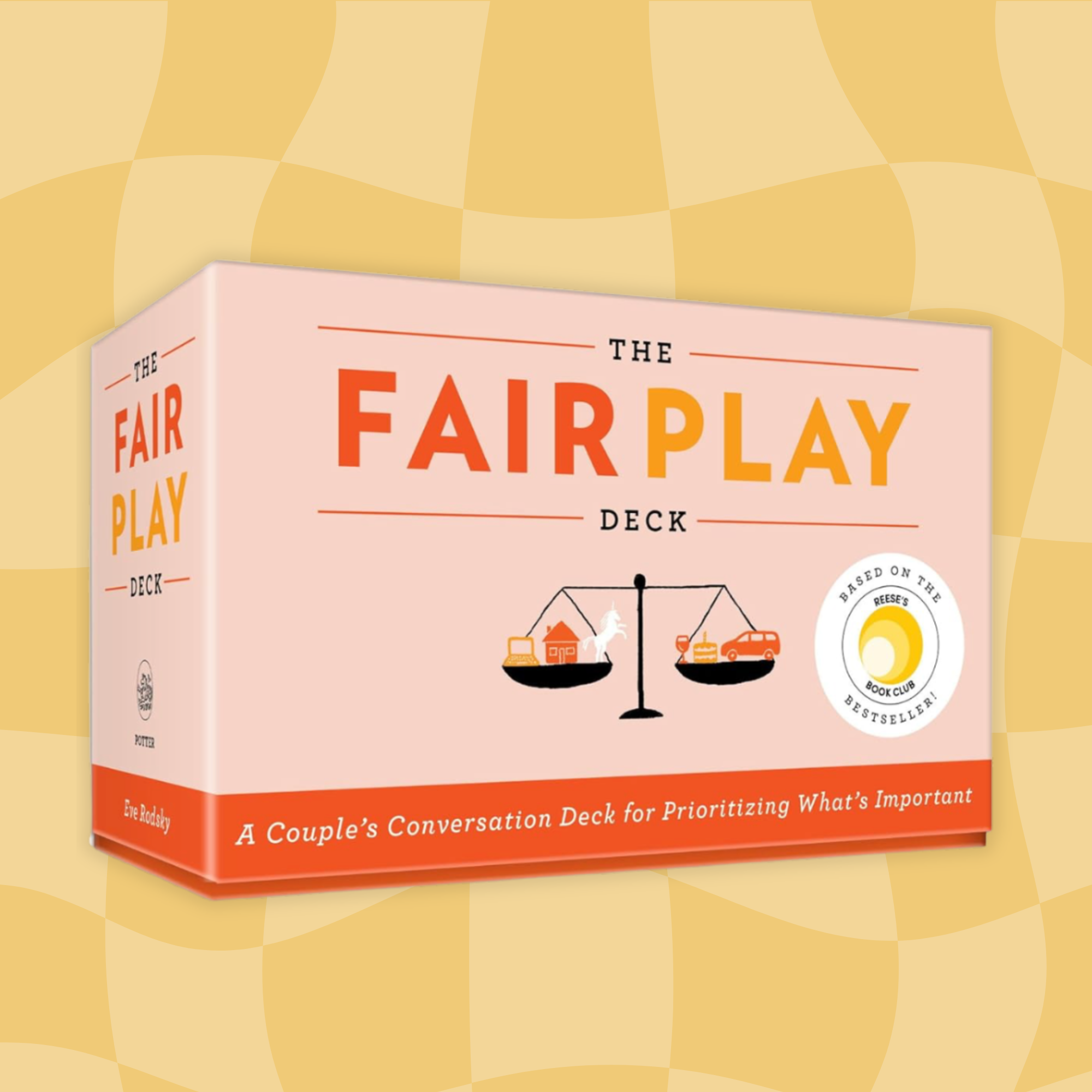 Fair Play Card Deck  Rebalance household tasks and reduce stress and mental load with this card deck designed for fair partnerships.