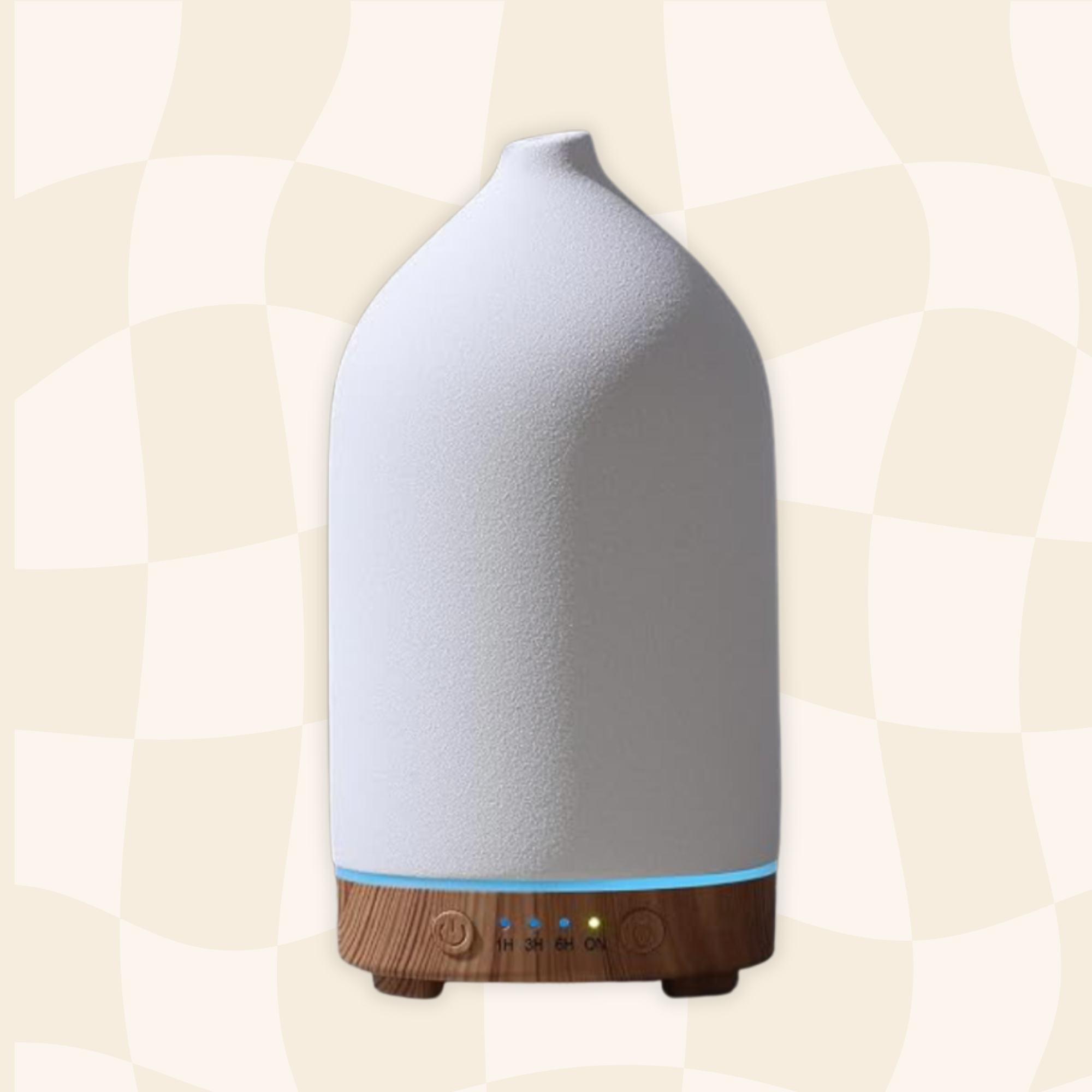 Essential Oil Diffuser  Fill your space with calming scents to create a peaceful vibe.