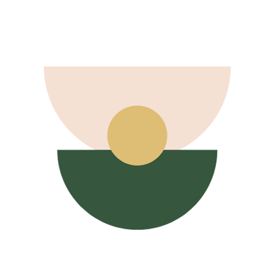 An abstract pink, yellow, and green image to symbolize depth work in nyc therapy