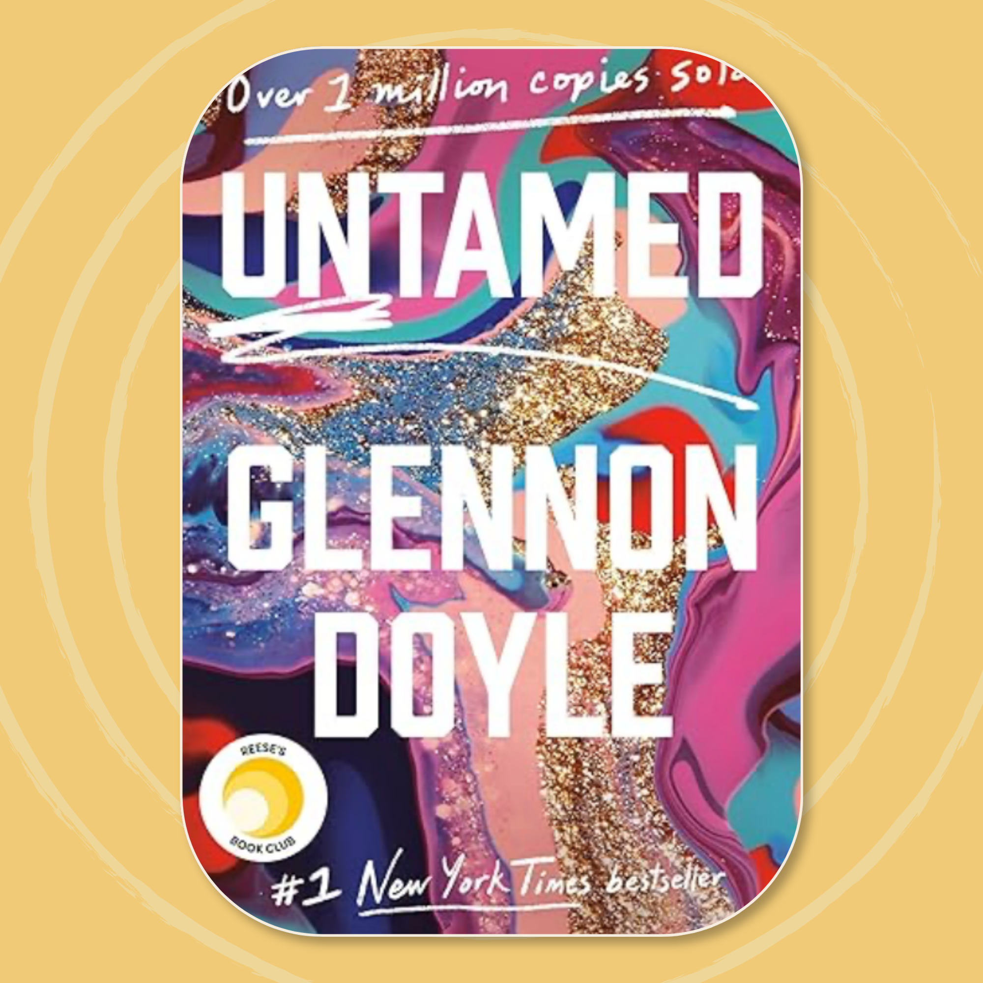 Book cover for 'Untamed' by Glennon Doyle