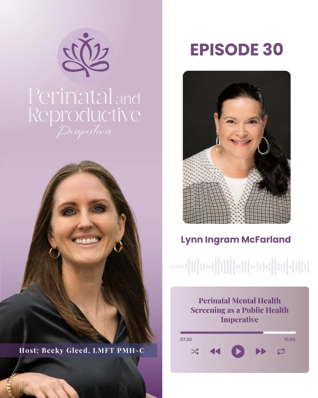 Mental health screening should be part of an office visit, like checking blood pressure or giving a urine sample. It takes the stigma away, for the patient. For the provider, it offers a longitudinal snap shot so that
by the time someone is six weeks