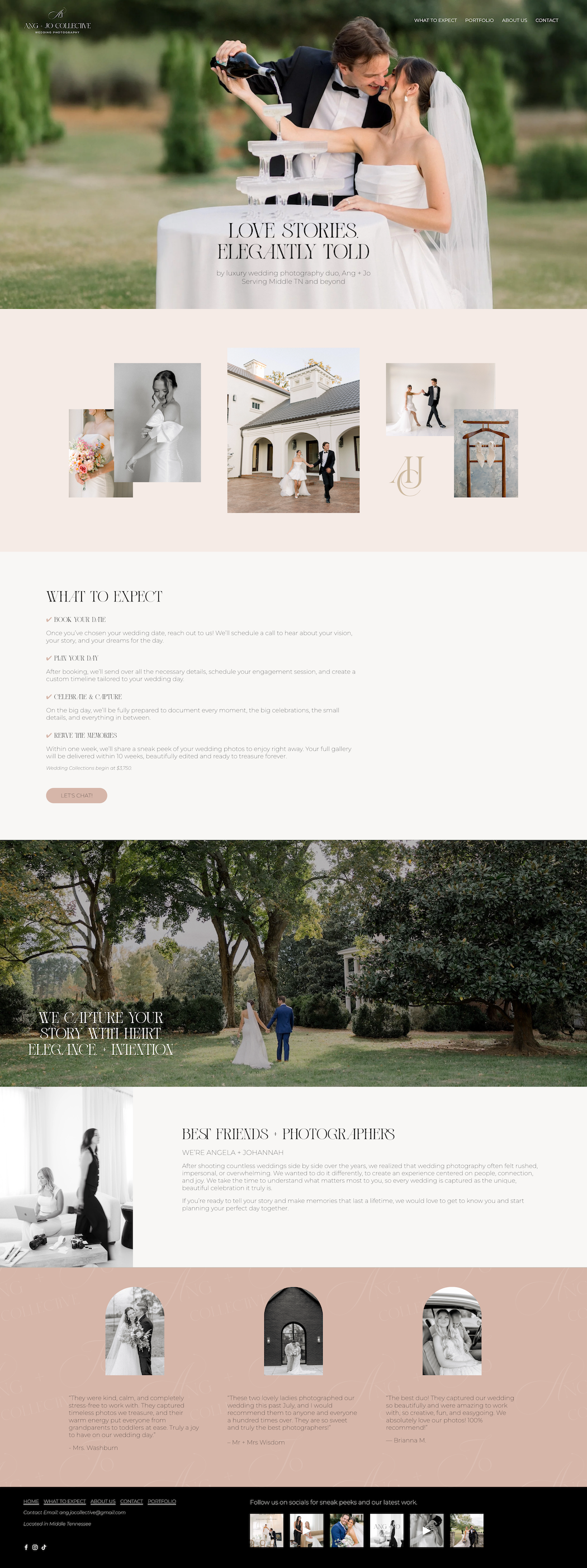 Something Old, Something New for Ang + Jo