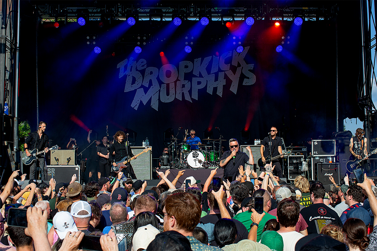 Dropkick Murphys at the For the People Album Release party in Quincy Center - July 2025