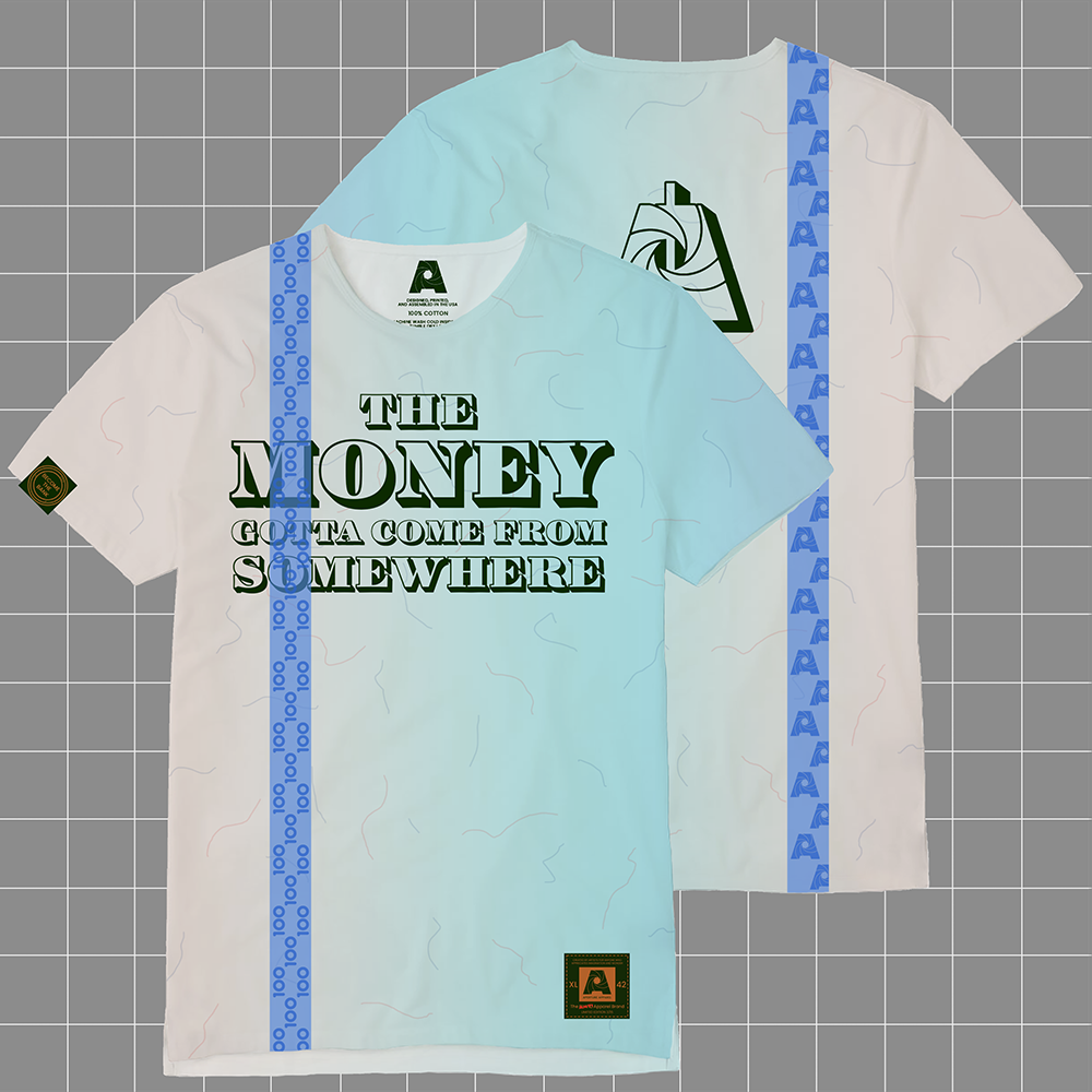 The Money Limited 1 Tee Full Mockup.png