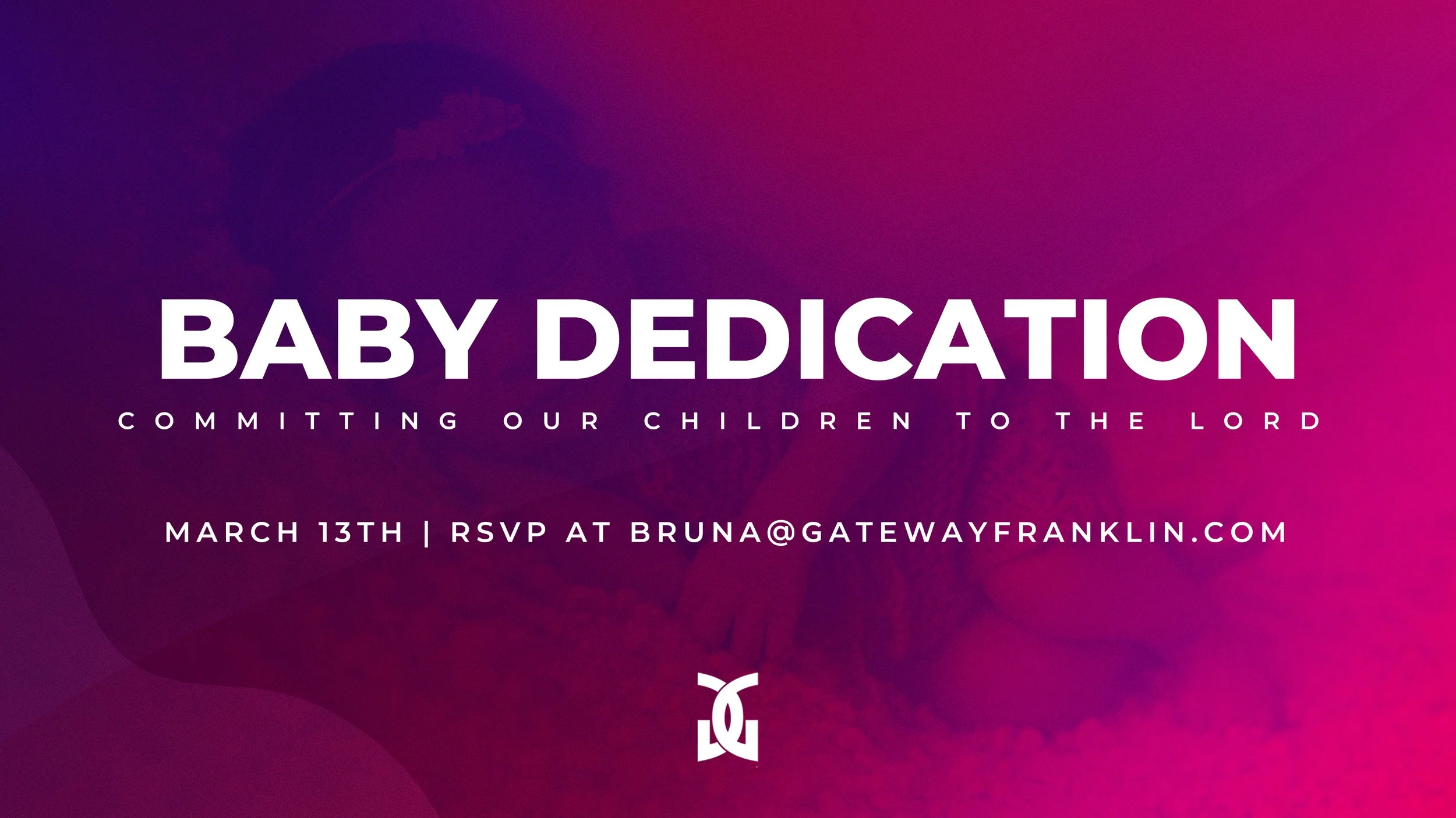 Baby Dedication Sunday
