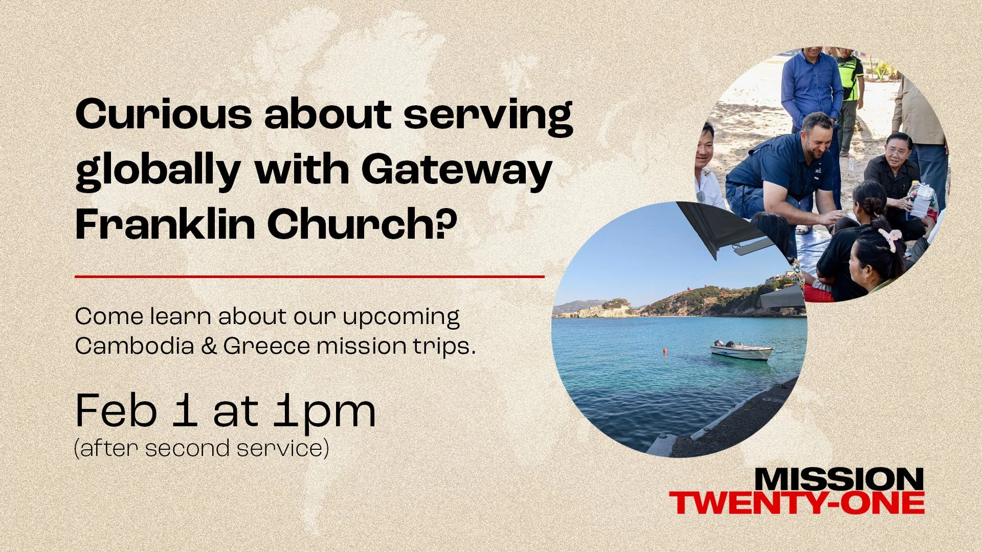 Cambodia and Greece Mission Trip