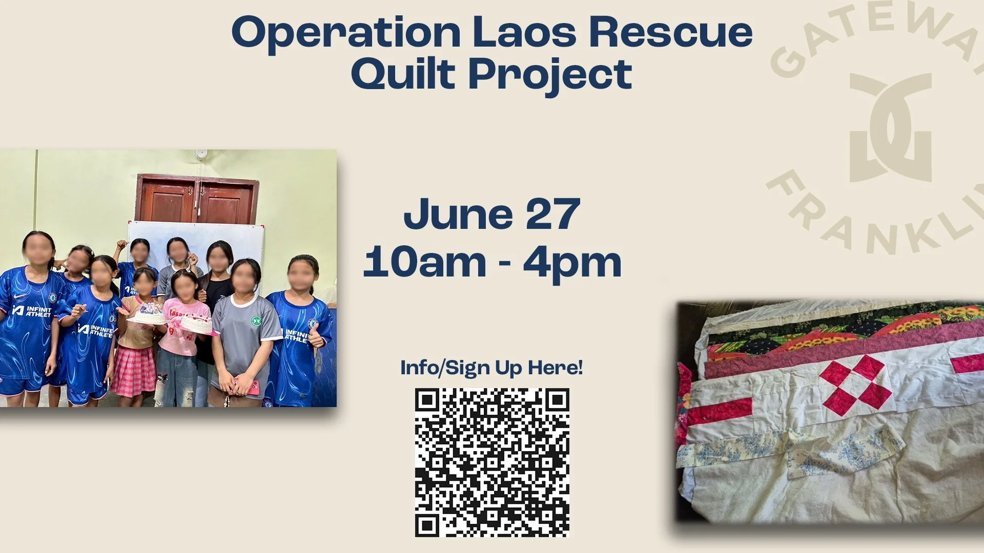 Operation Laos Rescue Quilt Project