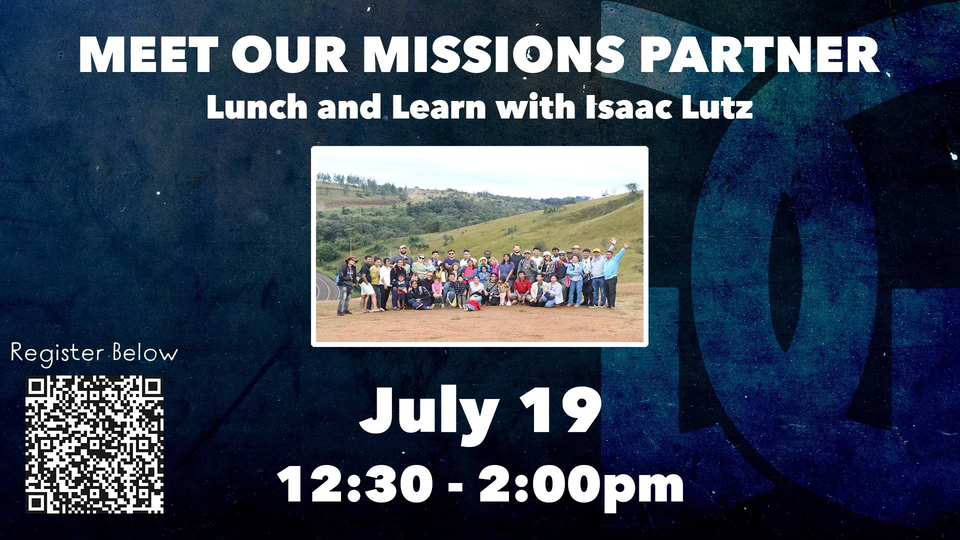 Lunch and Learn with Isaac Lutz
