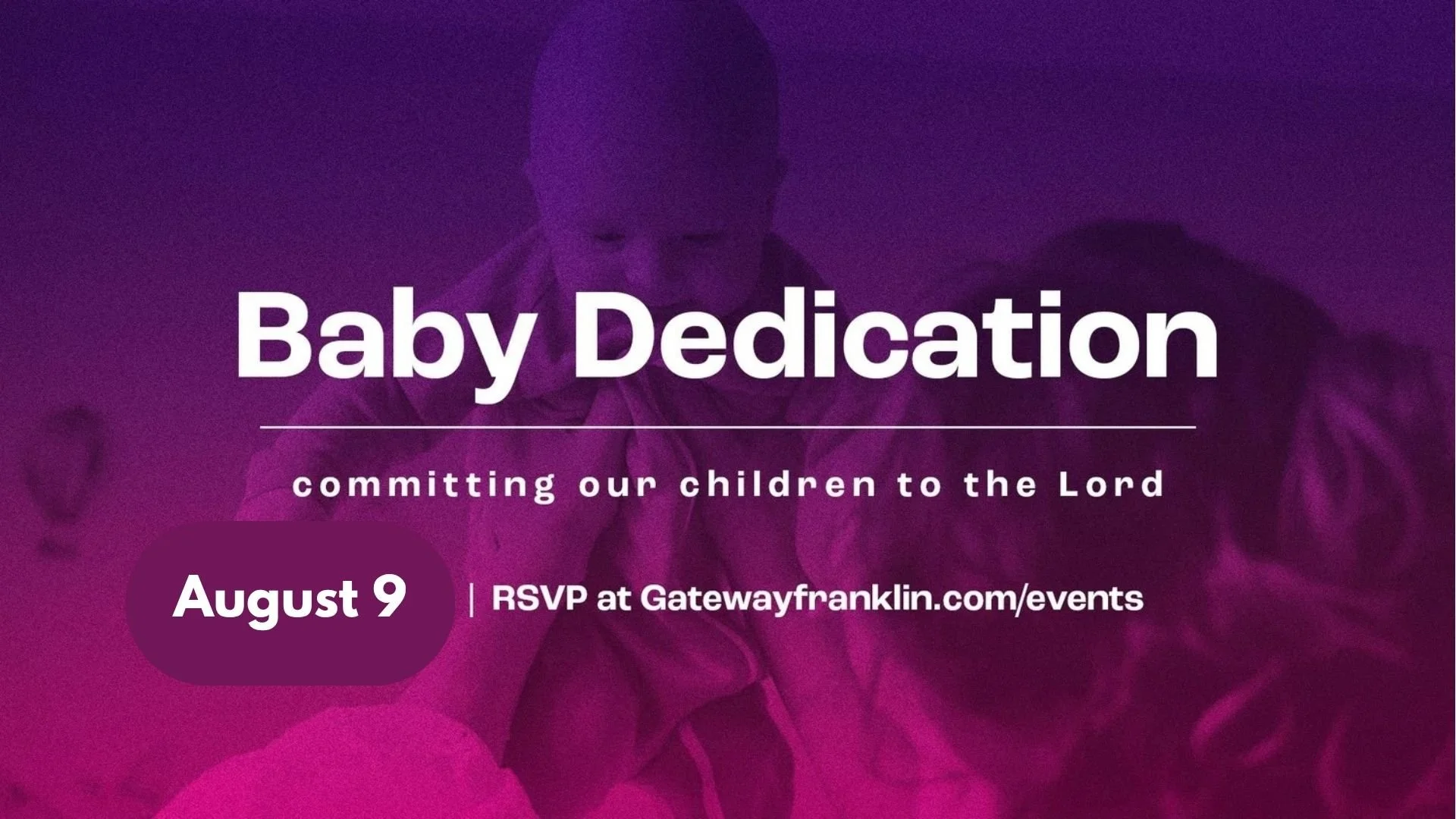 Baby Dedication