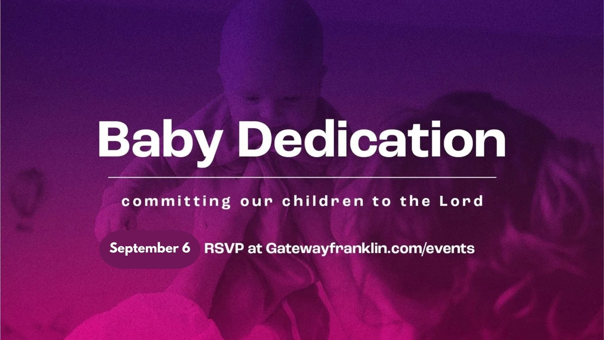 Baby Dedication