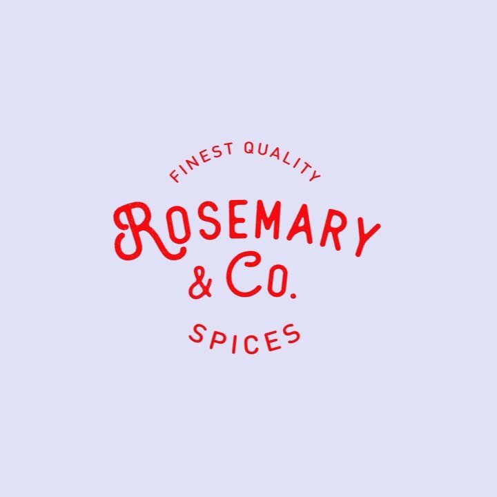 Rosemary &amp; Co. is a food startup that sells exciting spices from all over the world. @silberpuls_berlin and I were tasked with creating a new, out-of-the-ordinary brand design and product packaging for them. Together we came up with an identity t