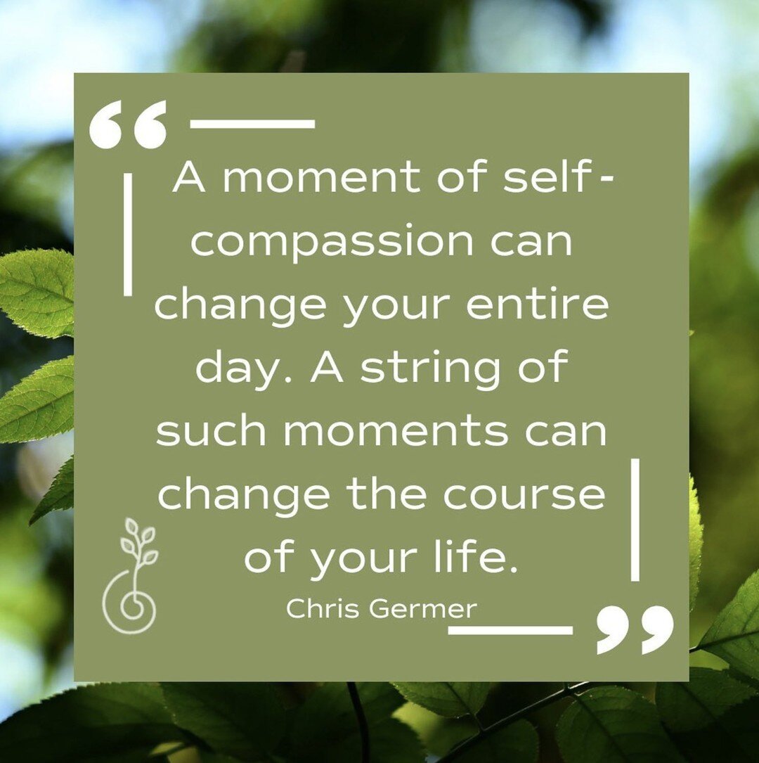 from @swtraumatraining 
Self-compassion is more important than self-esteem in feeling good, as well as it leads to having an easier access to resilience.

#windowoftolerance  #somatictherapy #postraumaticgrowth
#selfcompassion #mentalhealthmatters #s