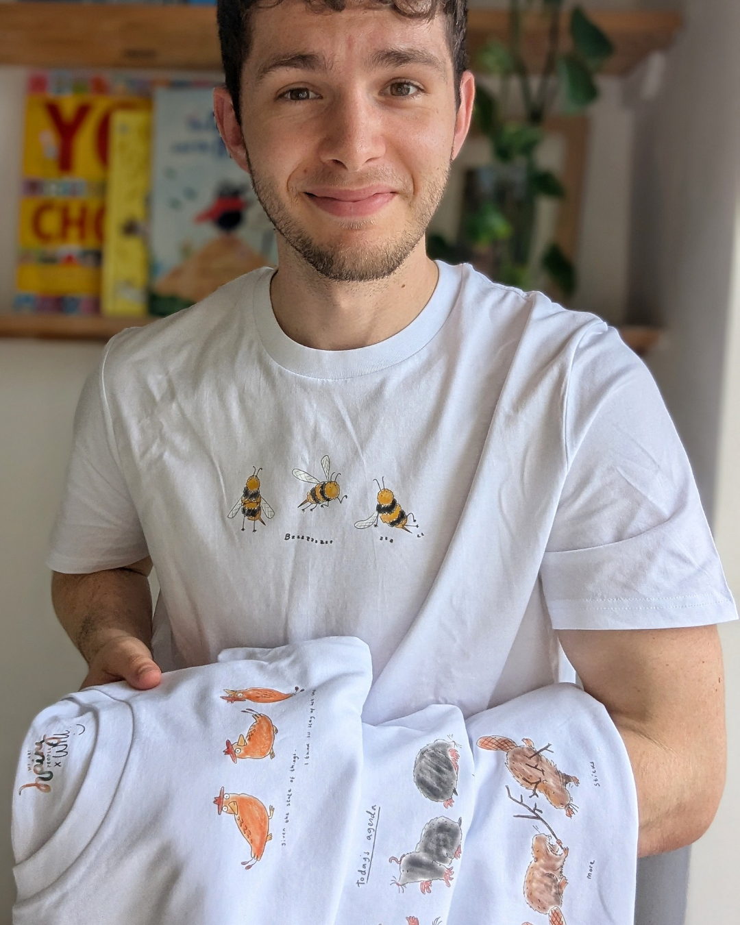 Will Hamilton-Davies x We Are Hairy People (All T-Shirt Designs)