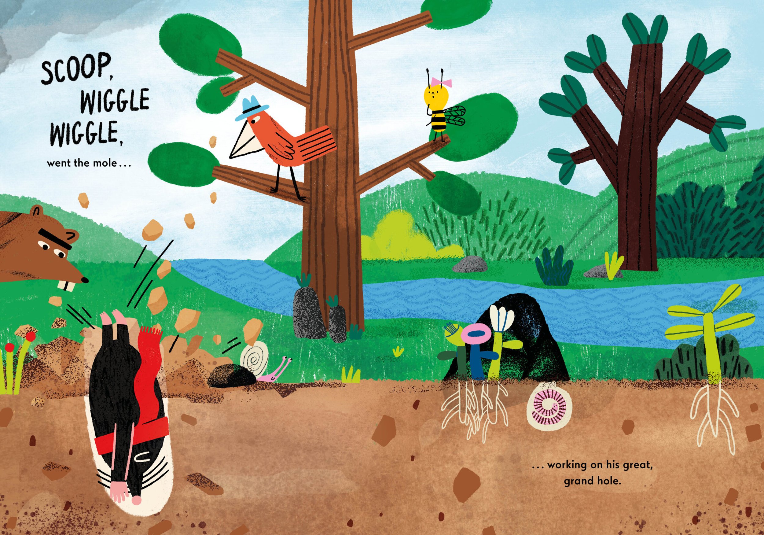 The Mole and the Mound by Will Hamilton-Davies, Kasia Fryza_Spread 1.jpg (Copy)