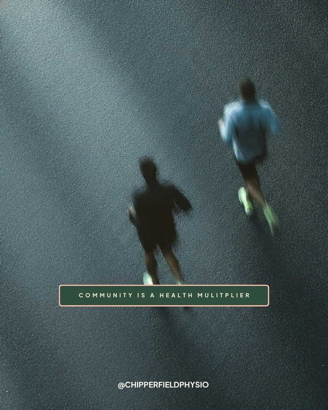 The power of connection goes far beyond social ties &ndash; it significantly impacts our health! A supportive community acts as a health multiplier, encouraging consistency, accountability, and shared growth.

Find your crew, move together, thrive to