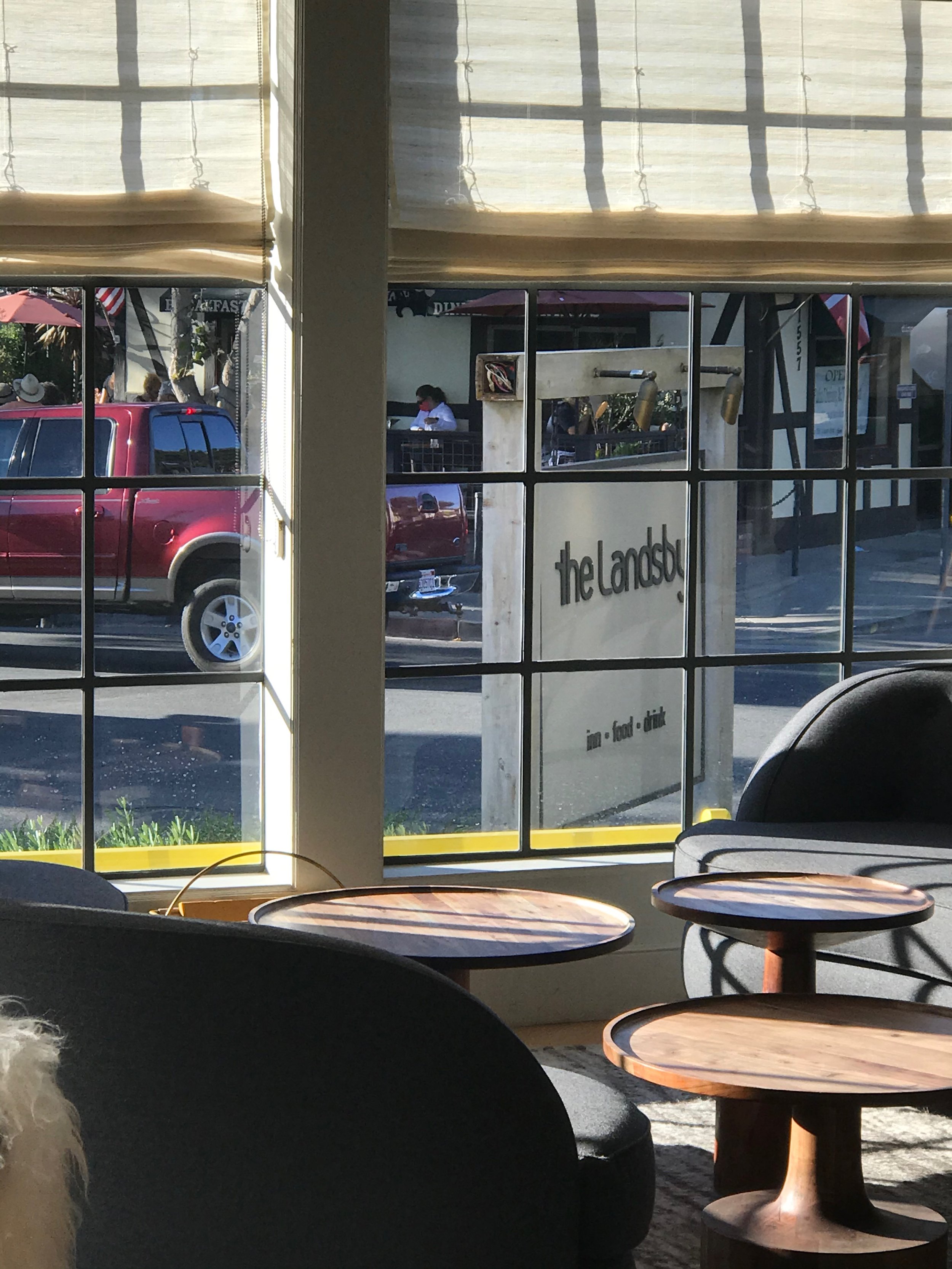 The Landsby looking out Solvang