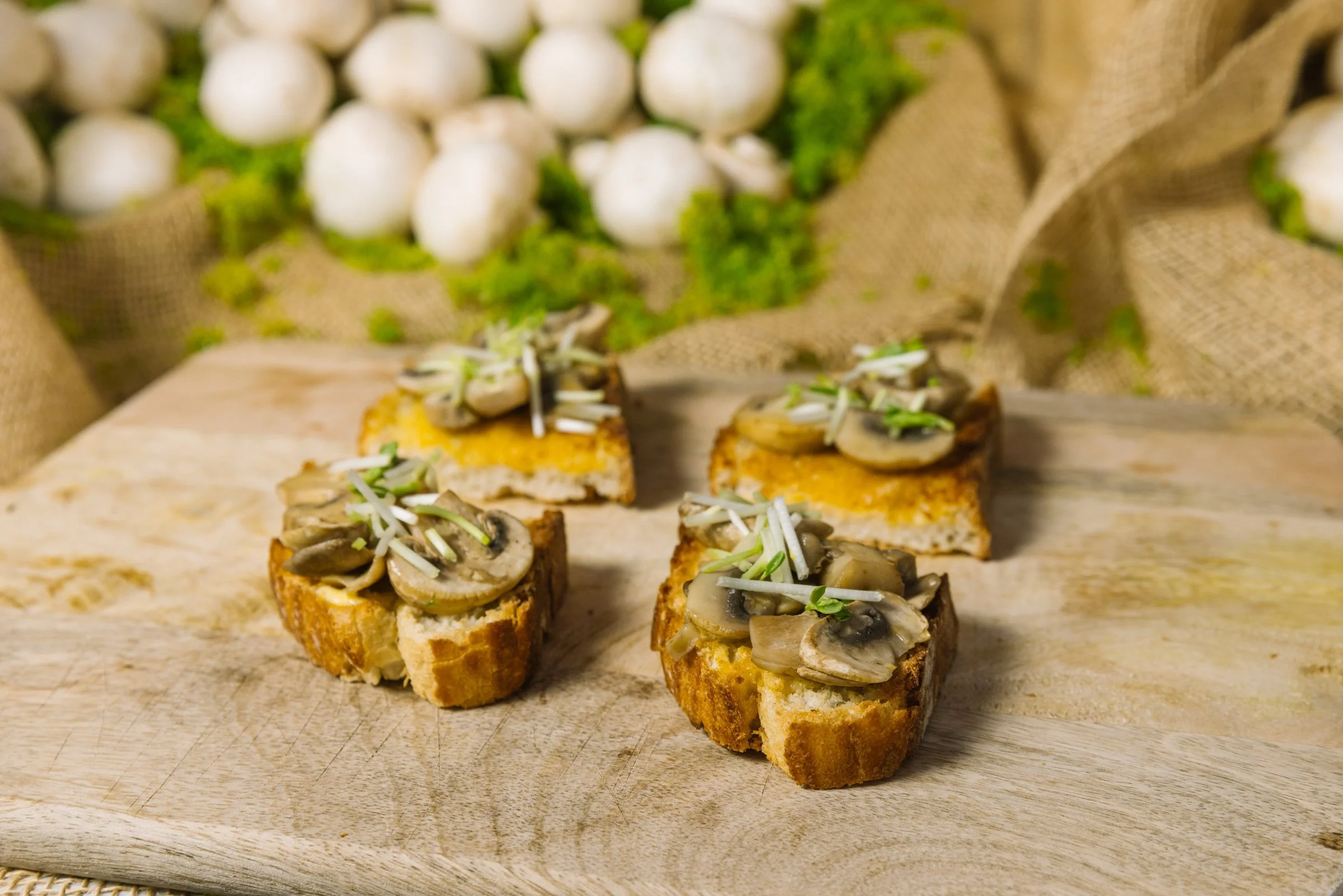 Australian Mushroom Growers Association - sampling activations