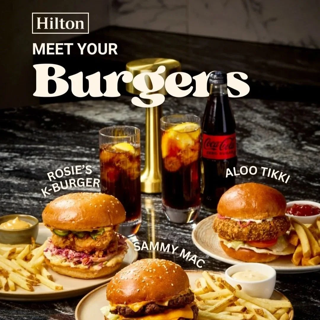 HILTON AUSTRALASIA - BURGER MONTH - CREATIVE CAMPAIGN