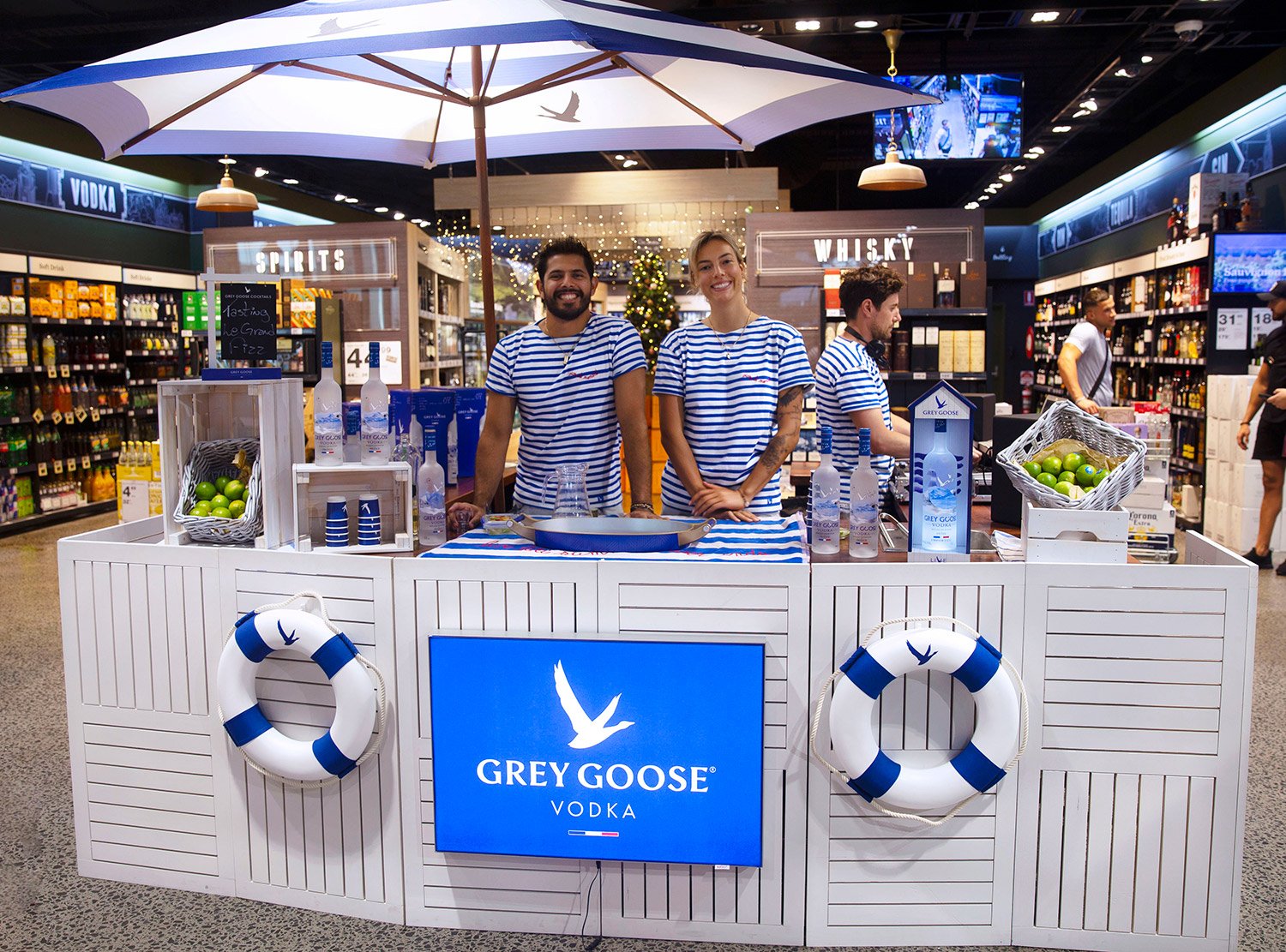 Grey Goose Pop Up Party Sampling