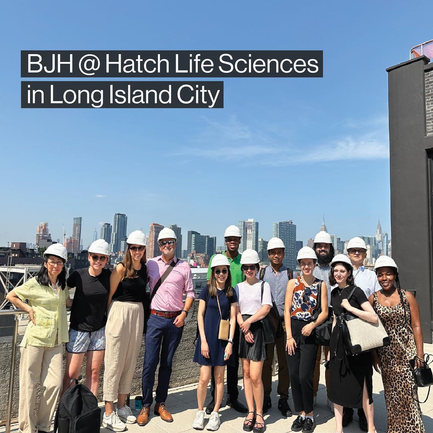 BJH visited a new life sciences facility in Long Island City this past August: Hatch Life Sciences. Longfellow is redeveloping the former parachute manufacturing center to support multiple floors of office and state-of-the-art lab spaces (totaling 21