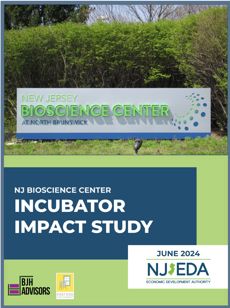 New Jersey Bioscience Center Incubator Impact Study