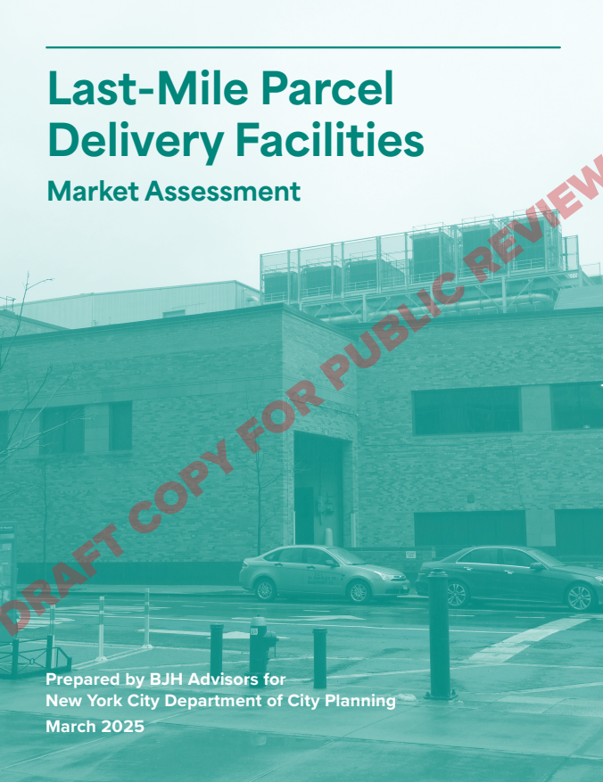 DCP Last-Mile Delivery Facilities Market Assessment