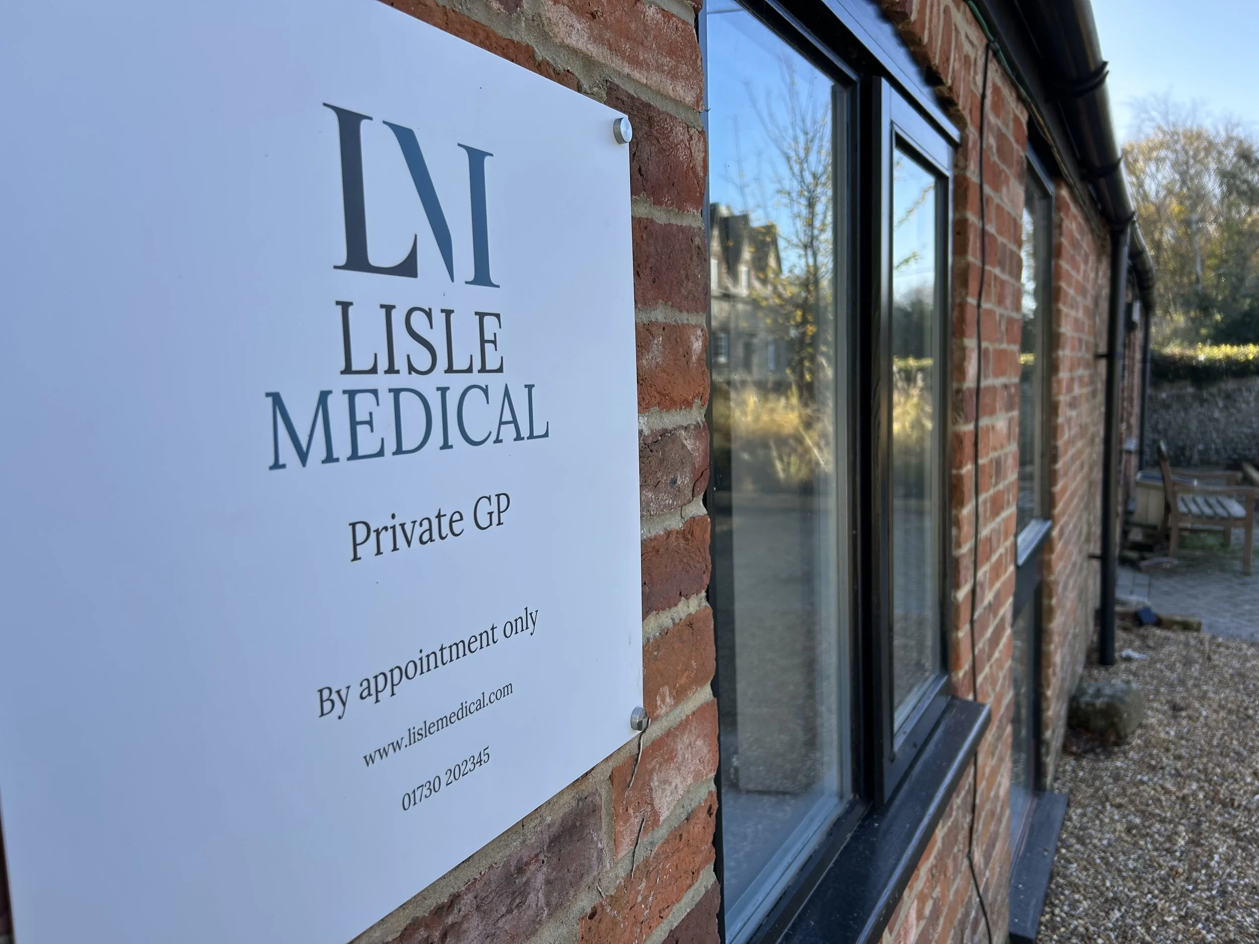 External of Chichester private GP clinic